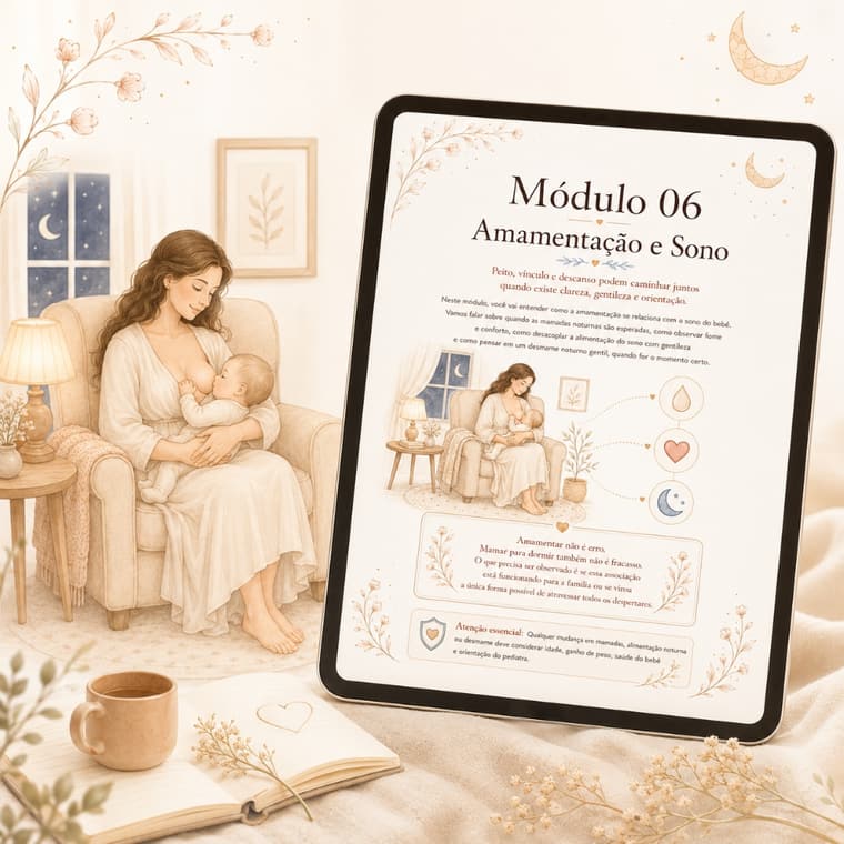Amamentar com Paz e Sem Exaustão Noturna